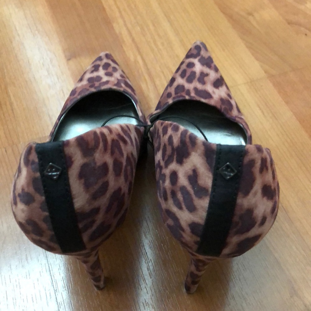 Sam & Libby Animal Print Heels Size 9 & 8.5 - Picture 4 of 5